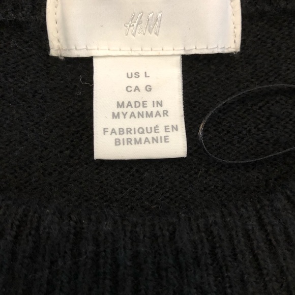 crew neck baggy sweater - Picture 4 of 5